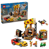 CITY PIZZA DELIVERY EXPERIENCE WITH VEHICLES - 60496