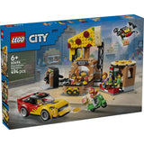 CITY PIZZA DELIVERY EXPERIENCE WITH VEHICLES - 60496