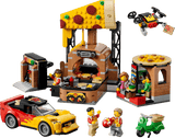 CITY PIZZA DELIVERY EXPERIENCE WITH VEHICLES - 60496