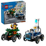 CITY AIRPLANE VS. HOSPITAL BED RACE CAR PACK - 60459