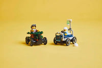 CITY AIRPLANE VS. HOSPITAL BED RACE CAR PACK - 60459