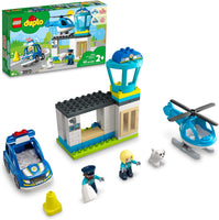 DUPLO® POLICE STATION & HELICOPTER - 10959