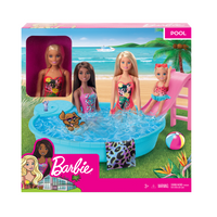 BARBIE® DOLL & POOL PLAYSET  [GHL91]