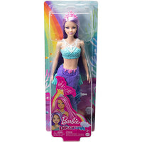 BARBIE DREAMTOPIA MERMAID DOLL - PURPLE HAIR [HGR08/HGR10]