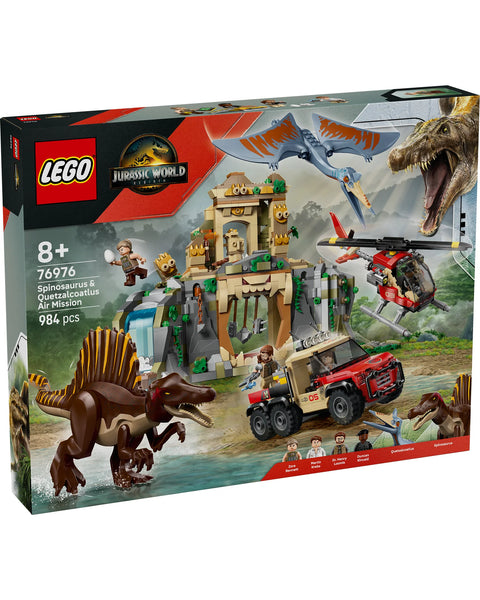 JURASSIC WORLD® SPINOSAURUS & QUETZALCOALTUS AIR MISSION - 76976