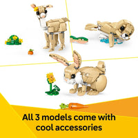 CREATOR 3IN1 CUTE BUNNY - 31162