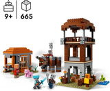 MINECRAFT® THE PILLAGER OUTPOST AND RAVAGER - 21278