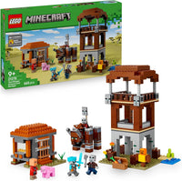 MINECRAFT® THE PILLAGER OUTPOST AND RAVAGER - 21278