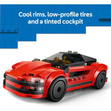 CITY RED SPORTS CAR - 60448