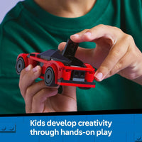 CITY RED SPORTS CAR - 60448