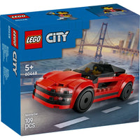 CITY RED SPORTS CAR - 60448
