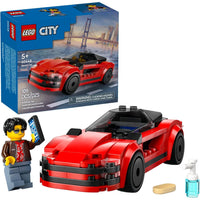 CITY RED SPORTS CAR - 60448