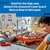 CITY COAST GUARD RESCUE BOAT & HELICOPTER - 60504