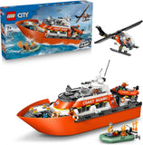 CITY COAST GUARD RESCUE BOAT & HELICOPTER - 60504