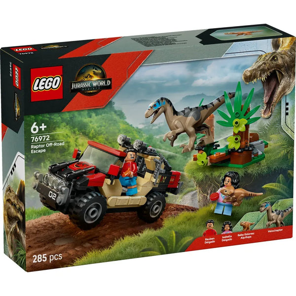 JURASSIC WORLD® RAPTOR OFF-ROAD ESCAPE - 76972