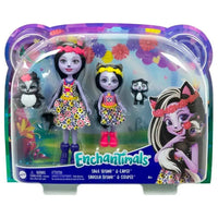 ENCHANTIMALS SAGE SKUNK™ AND SABELLA SKUNK™ SISTERS  [HCF82]