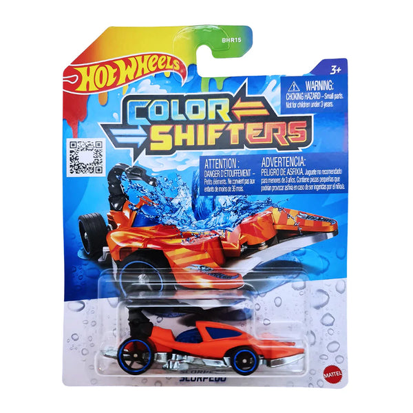 HOT WHEELS COLOR SHIFTERS - SCORPEDO™  [BHR15/GKC20]