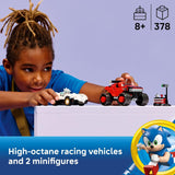 SILVER'S CAR VS. KNUCKLES' MONSTER TRUCK - 77118