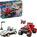 SILVER'S CAR VS. KNUCKLES' MONSTER TRUCK - 77118