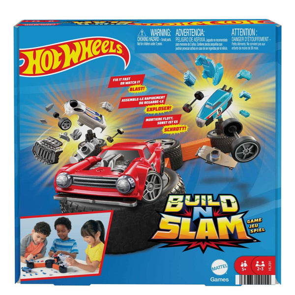 HOT WHEELS BUILD 'N SLAM GAME  [HLX91]