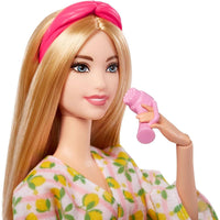 BARBIE WELLNESS DOLL SPA DAY WITH PUPPY & ACCESSORIES  [HKT90]