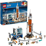 CITY DEEP SPACE ROCKET & LAUNCH CONTROL BUILDING - 60228