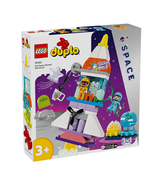 DUPLO® 3-IN-1 SPACE SHUTTLE ADVENTURE - 10422