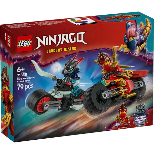 NINJAGO® KAI'S MOTORCYCLE SPEED RACE - 71838