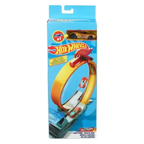 HOT WHEELS ACTION CLASSIC STUNT SET - LOOP STAR [FWM85]