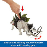 JURASSIC WORLD GIGANTIC TRACKERS DINOSAUR - STEGOSAURUS  [HLP23/HLP24]