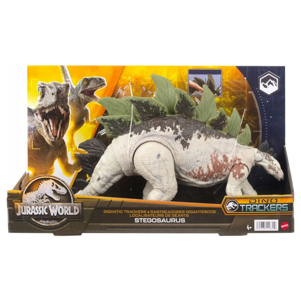 JURASSIC WORLD GIGANTIC TRACKERS DINOSAUR - STEGOSAURUS  [HLP23/HLP24]