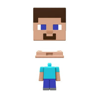 MINECRAFT MOB HEAD MINIS - FIG STEVE   [HDV64/66]