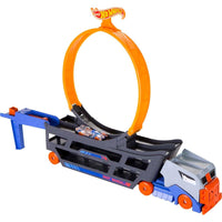 HOT WHEELS STUNT & GO TRANSFORMING TRACK WITH 1 HOT WHEELS VEHICLE  [GCK38]