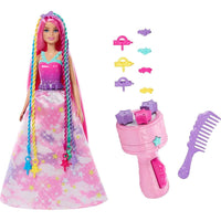 BARBIE DREAMTOPIA TWIST 'N STYLE DOLL & HAIRSTYLING ACCESSORIES INCLUDING TWISTING TOOL  [HNJ06]