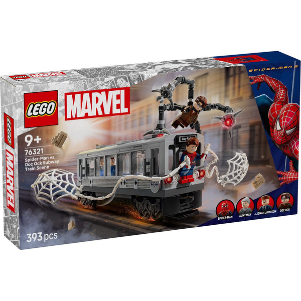 MARVEL SPIDER-MAN VS. DOCK OCK SUBWAY TRAIN SCENE - 76321