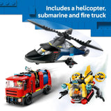 CITY HELICOPTER, FIRE TRUCK & SUBMARINE REMIX - 60462