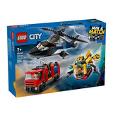 CITY HELICOPTER, FIRE TRUCK & SUBMARINE REMIX - 60462