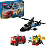 CITY HELICOPTER, FIRE TRUCK & SUBMARINE REMIX - 60462