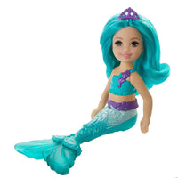 BARBIE CHELSEA MERMAID DOLL TEAL HAIR & TAIL [GJJ85/GJJ89]