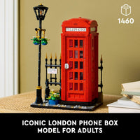 IDEAS RED LONDON TELEPHONE BOX - 21347