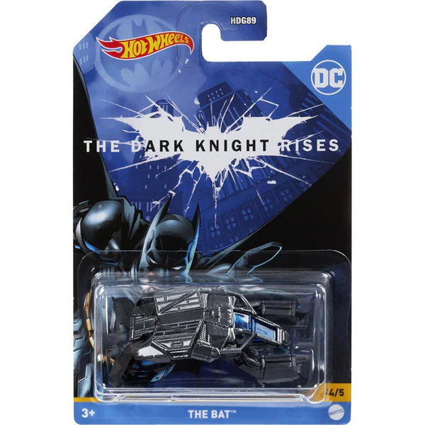 HOT WHEELS BATMAN THEMED - THE DARK KNIGHT BATMOBILE  [HDG89]