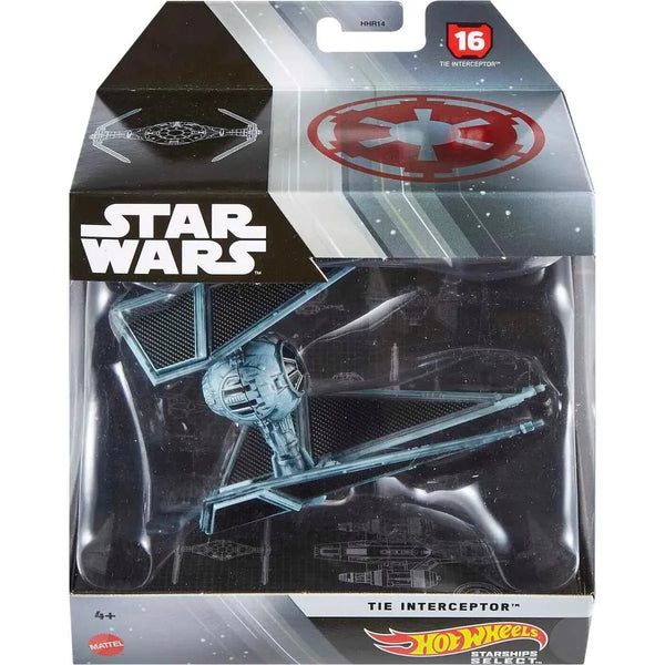 HOT WHEELS STAR WARS SPACE SHIP - TIE INTERCEPTOR™  [HHR14]