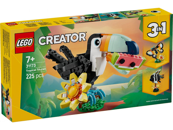 CREATOR 3IN1 TROPICAL TOUCAN - 31173