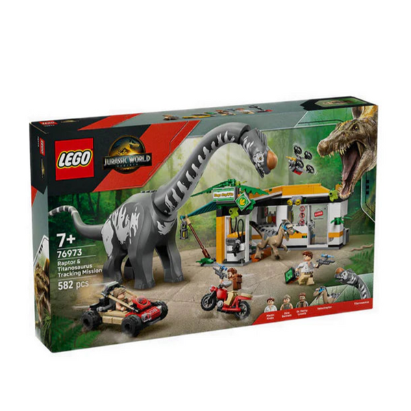JURASSIC WORLD® RAPTOR & TITANOSAURUS TRACKING MISSION - 76973