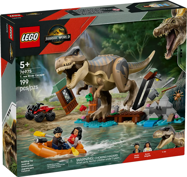 JURASSIC WORLD® T.REX RIVER ESCAPE - 76975