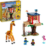 CREATOR 3IN1 SAFARI WILDLIFE TREEHOUSE - 31116