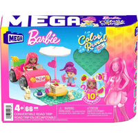 MEGA BARBIE COLOUR REVEAL CONVERTIBLE ROAD TRIP  [HKF90]