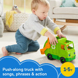 FISHER PRICE LITTLE PEOPLE® RECYCLING GARBAGE TRUCK TOY WITH MUSIC & SOUNDS   [GWD29]