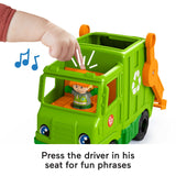 FISHER PRICE LITTLE PEOPLE® RECYCLING GARBAGE TRUCK TOY WITH MUSIC & SOUNDS   [GWD29]