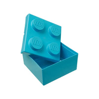 LEGO® 2X2 LEGO TURQUOISE STORAGE BOX - 853382